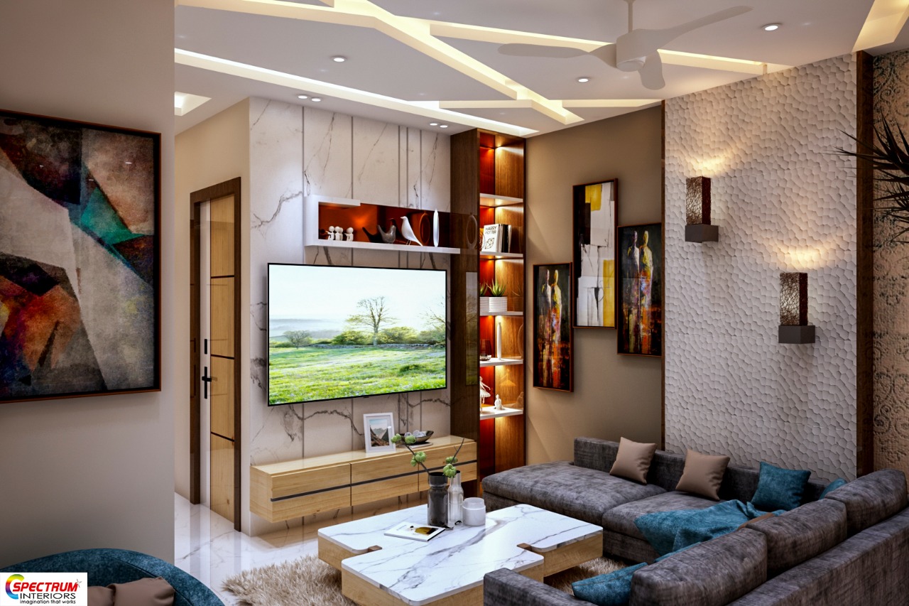 living room interior designers in kolkata