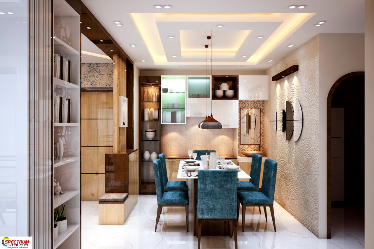 interior design of dining room